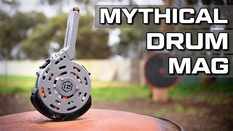 nerf drum|Mythical Drum Mag: 50+ Nerf Dart Capacity! .